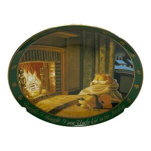 Vintage The Garfield Collectors Plates "Dear Diary Series" Uncle Ed